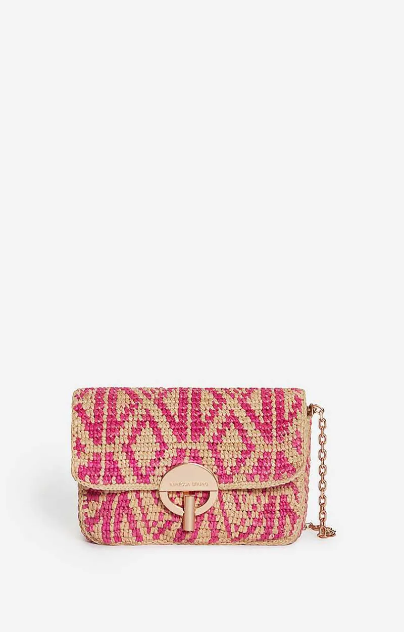 Raffia Small Moon Bag>Vanessa Bruno Clearance