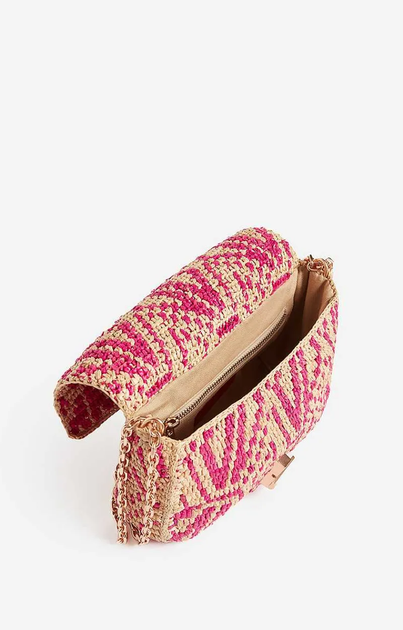 Raffia Small Moon Bag>Vanessa Bruno Clearance