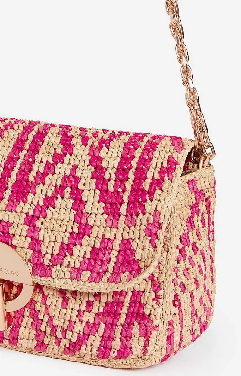 Raffia Small Moon Bag>Vanessa Bruno Clearance