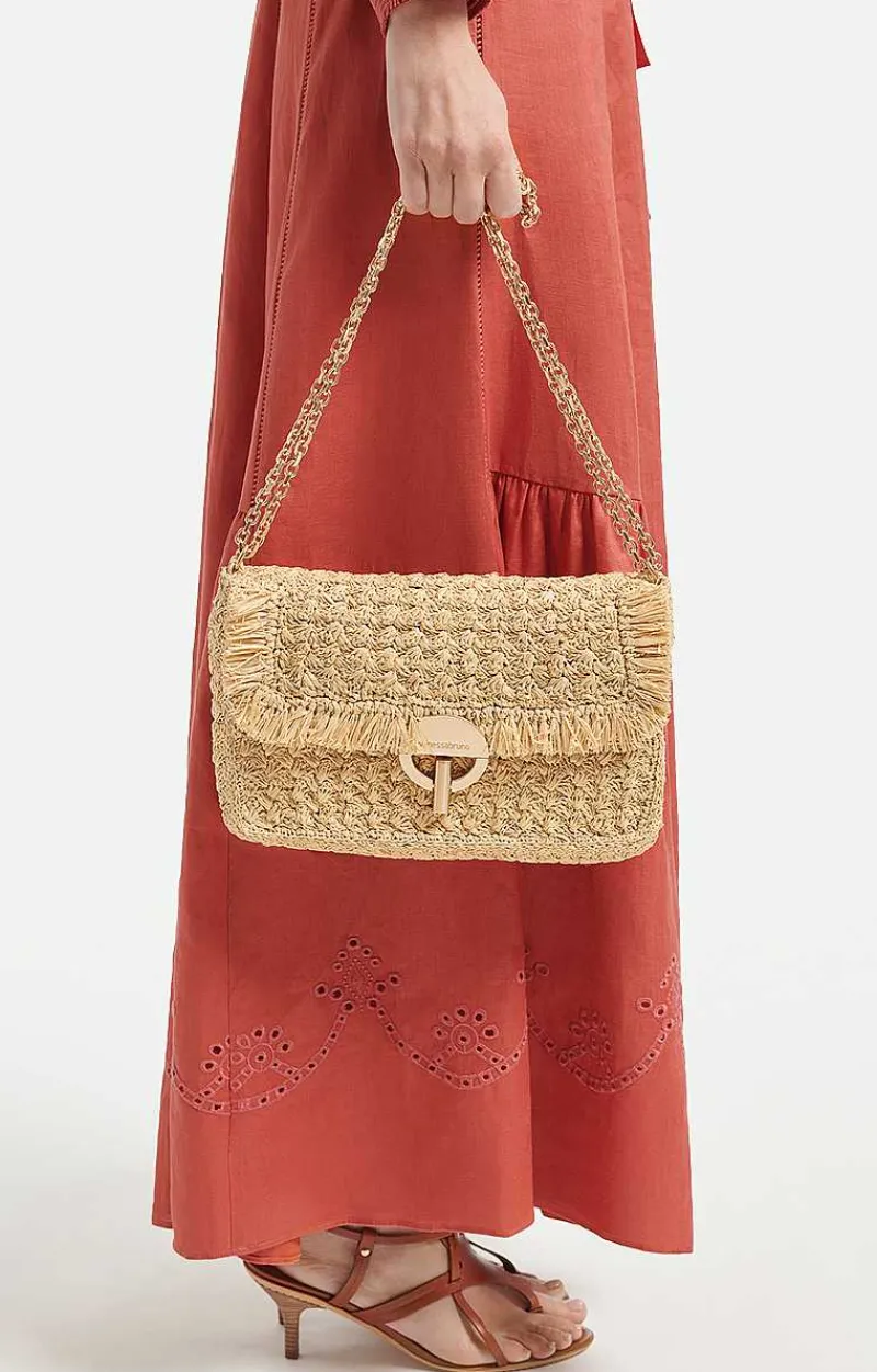 Raffia Moon Bag>Vanessa Bruno New