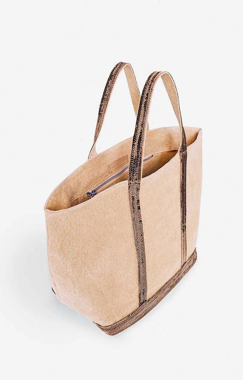 Linen M Cabas Tote>Vanessa Bruno Outlet