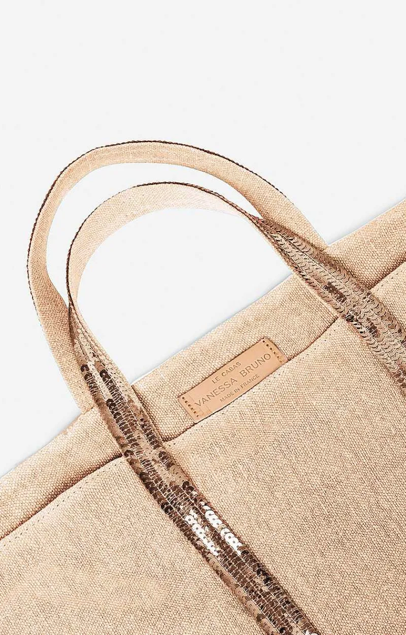 Linen M Cabas Tote>Vanessa Bruno Outlet