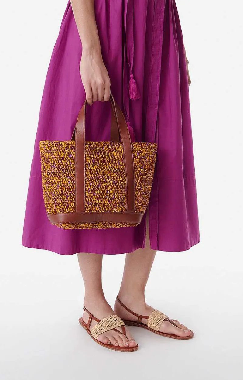 Raffia S Cabas Tote>Vanessa Bruno Outlet
