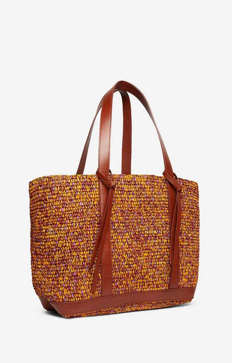 Raffia L Cabas Tote>Vanessa Bruno Hot