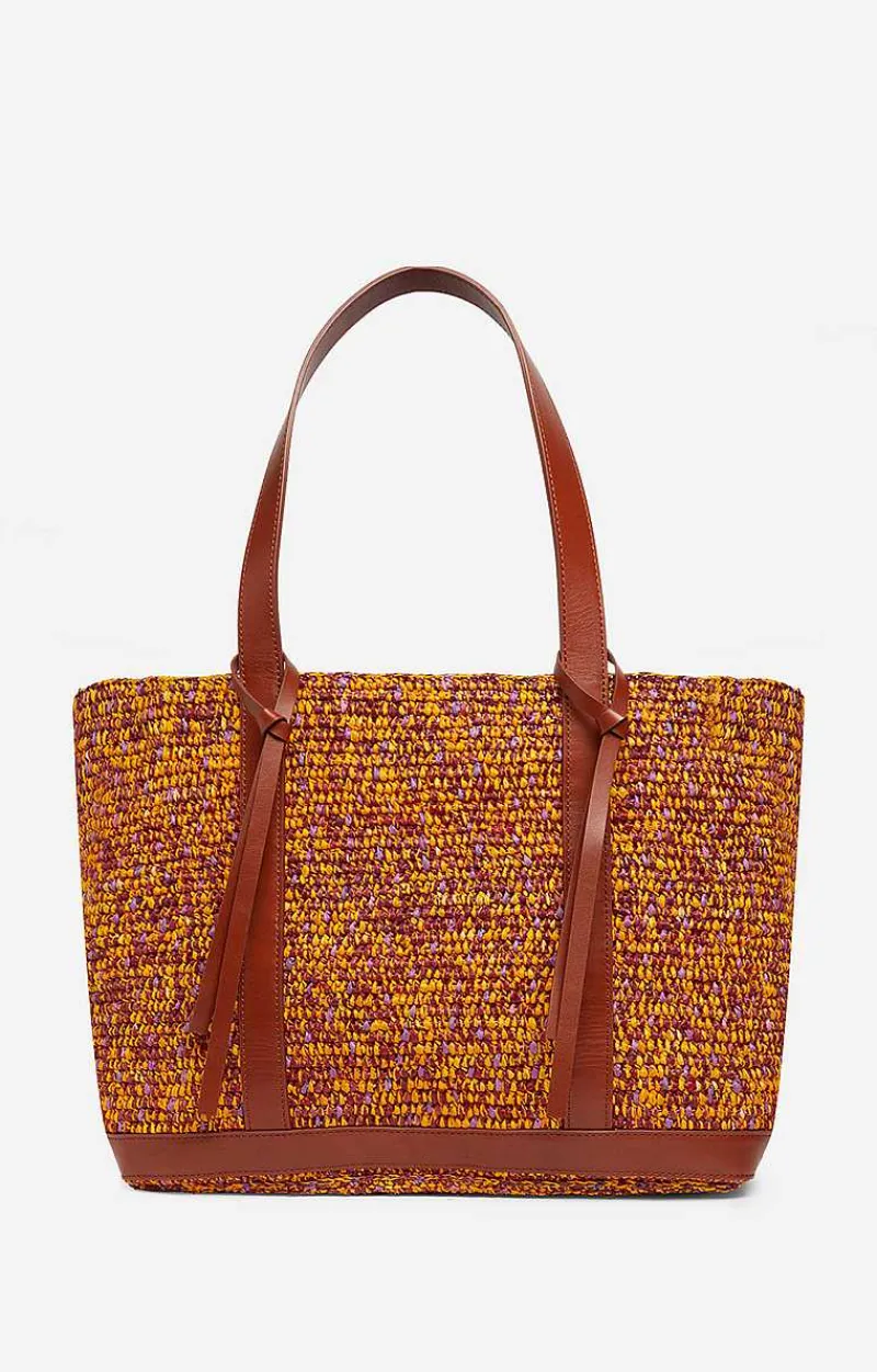 Raffia L Cabas Tote>Vanessa Bruno Hot