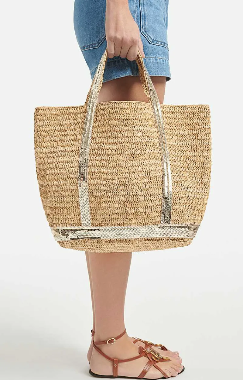 Raffia M Cabas Tote>Vanessa Bruno Sale