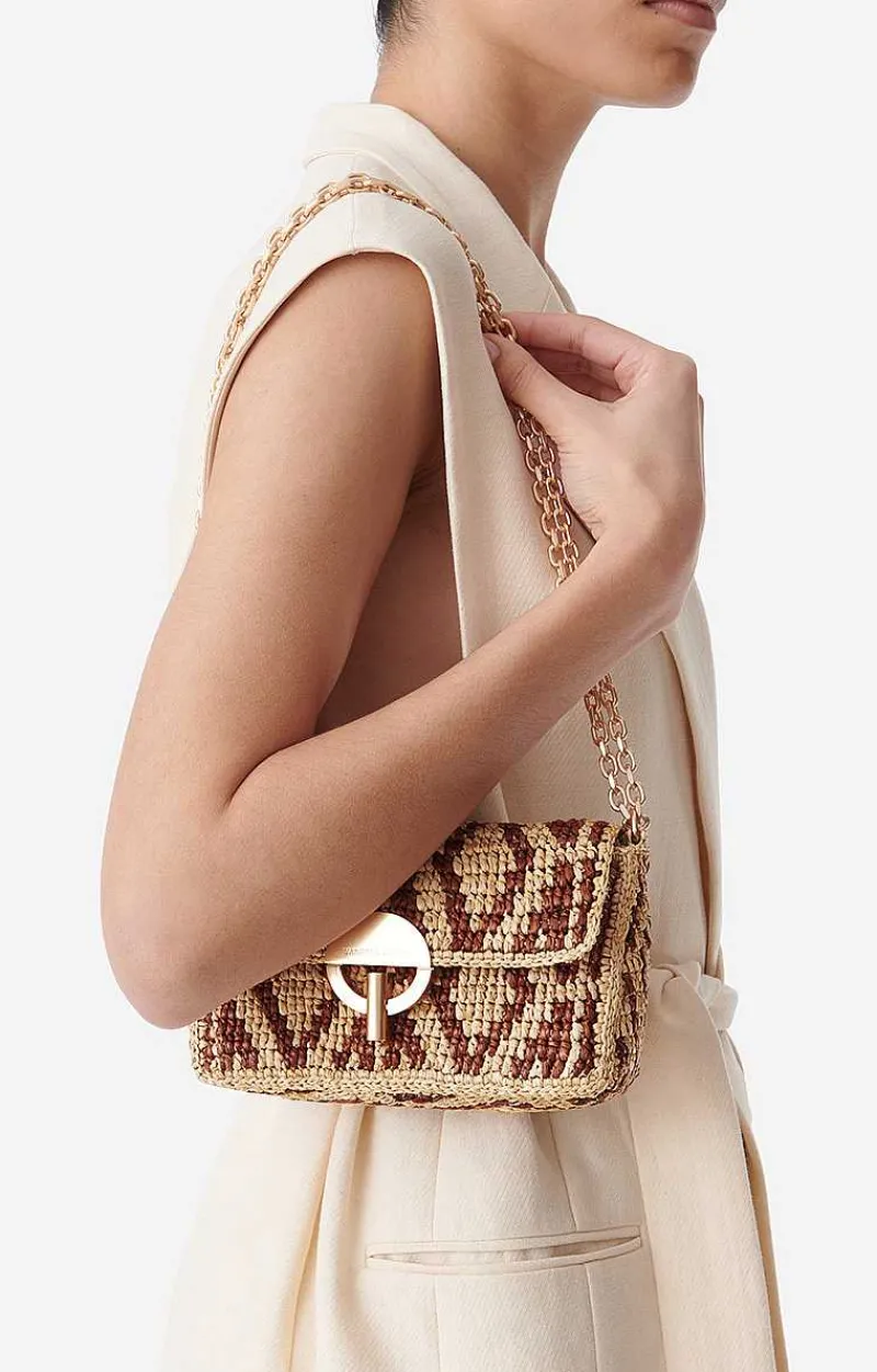 Raffia Nano Moon Bag>Vanessa Bruno Fashion