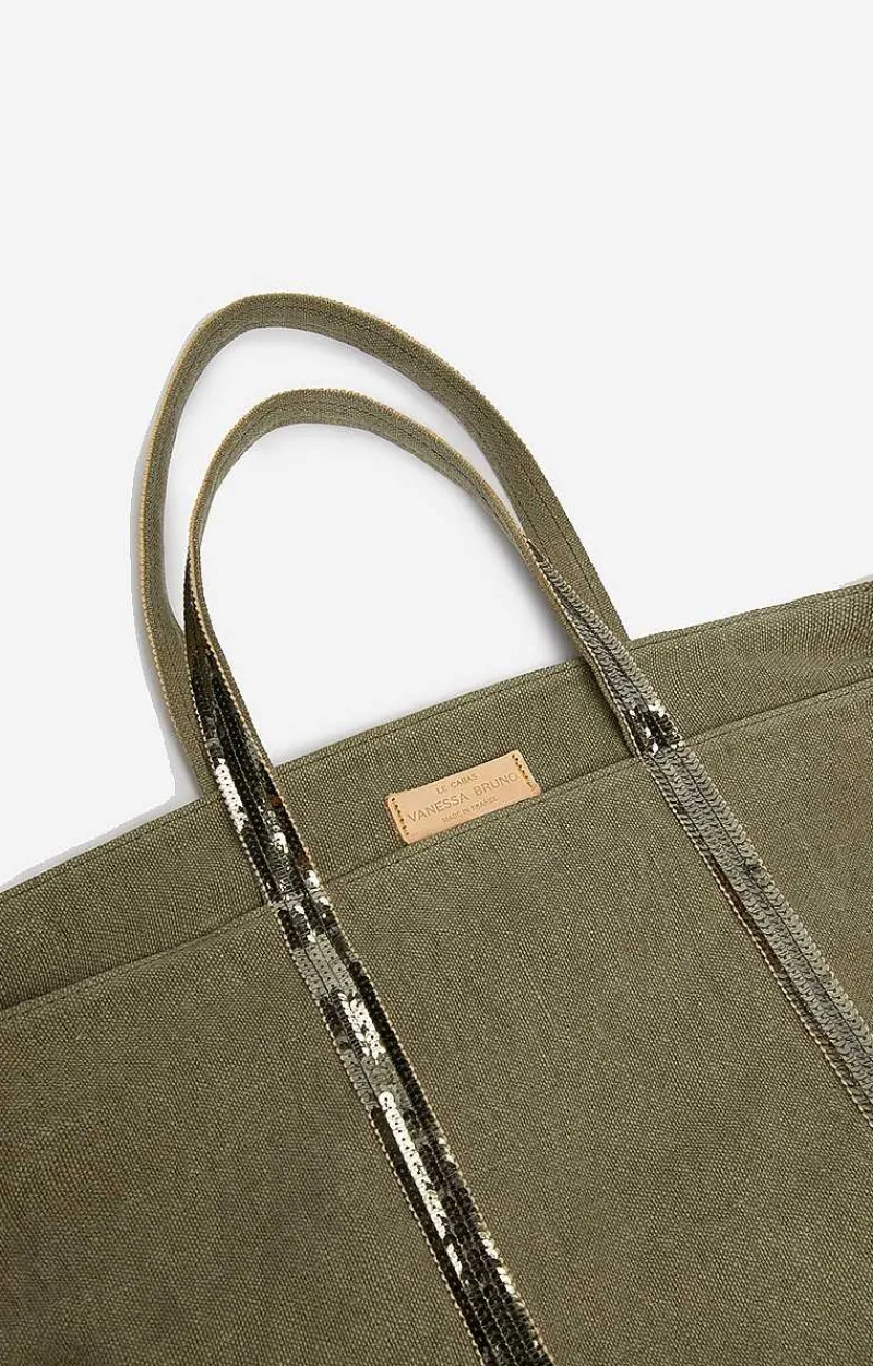 Linen L Cabas Tote>Vanessa Bruno Discount