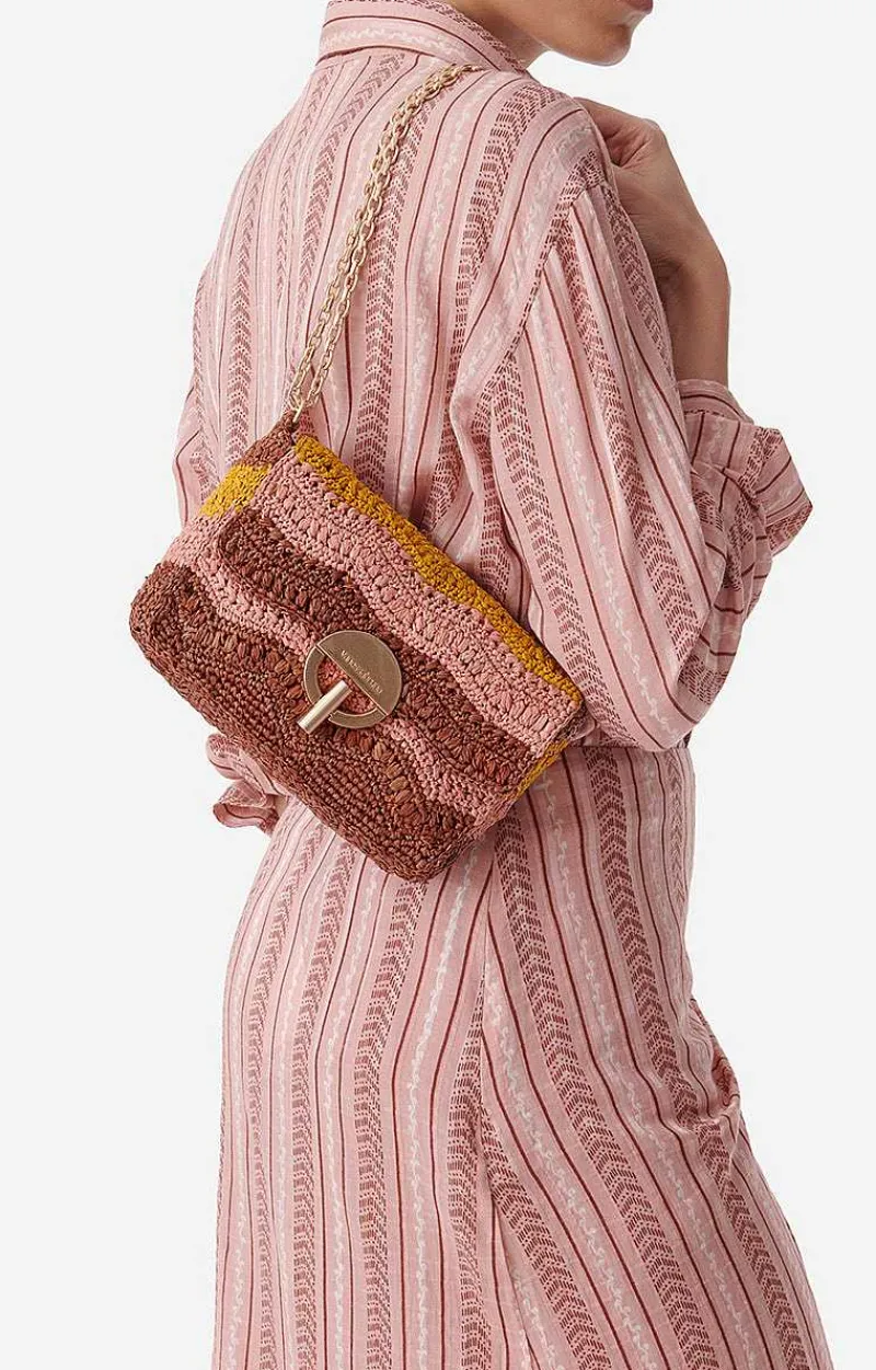 Raffia Small Moon Bag>Vanessa Bruno Best