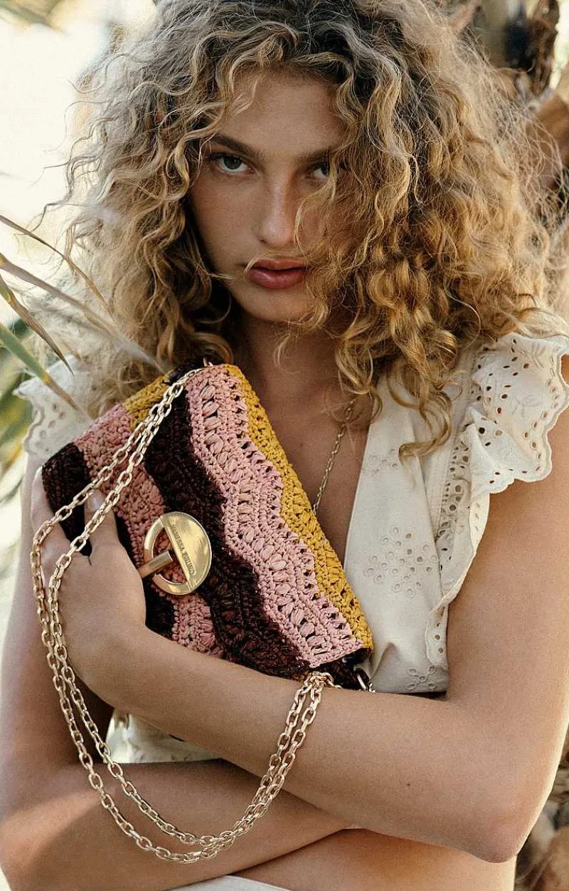 Raffia Small Moon Bag>Vanessa Bruno Best