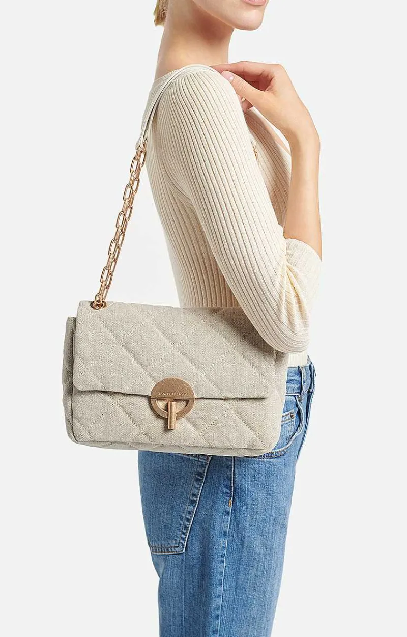 Linen Moon Bag>Vanessa Bruno Clearance