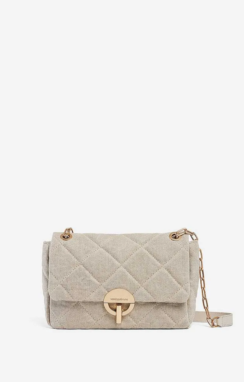Linen Moon Bag>Vanessa Bruno Clearance