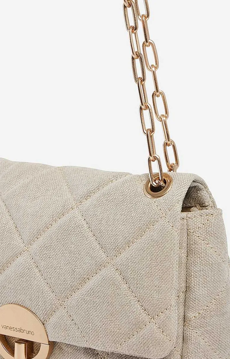 Linen Moon Bag>Vanessa Bruno Clearance