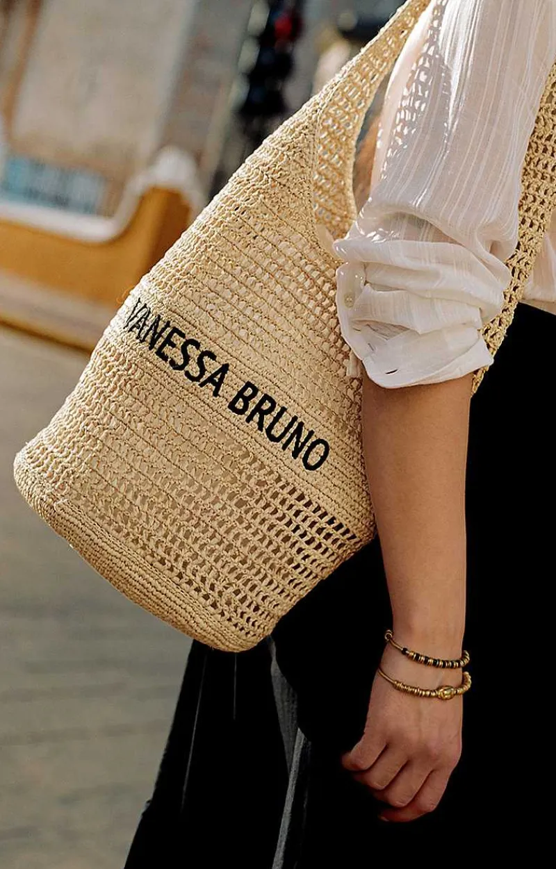 Hobo Bag In Raffia>Vanessa Bruno Fashion