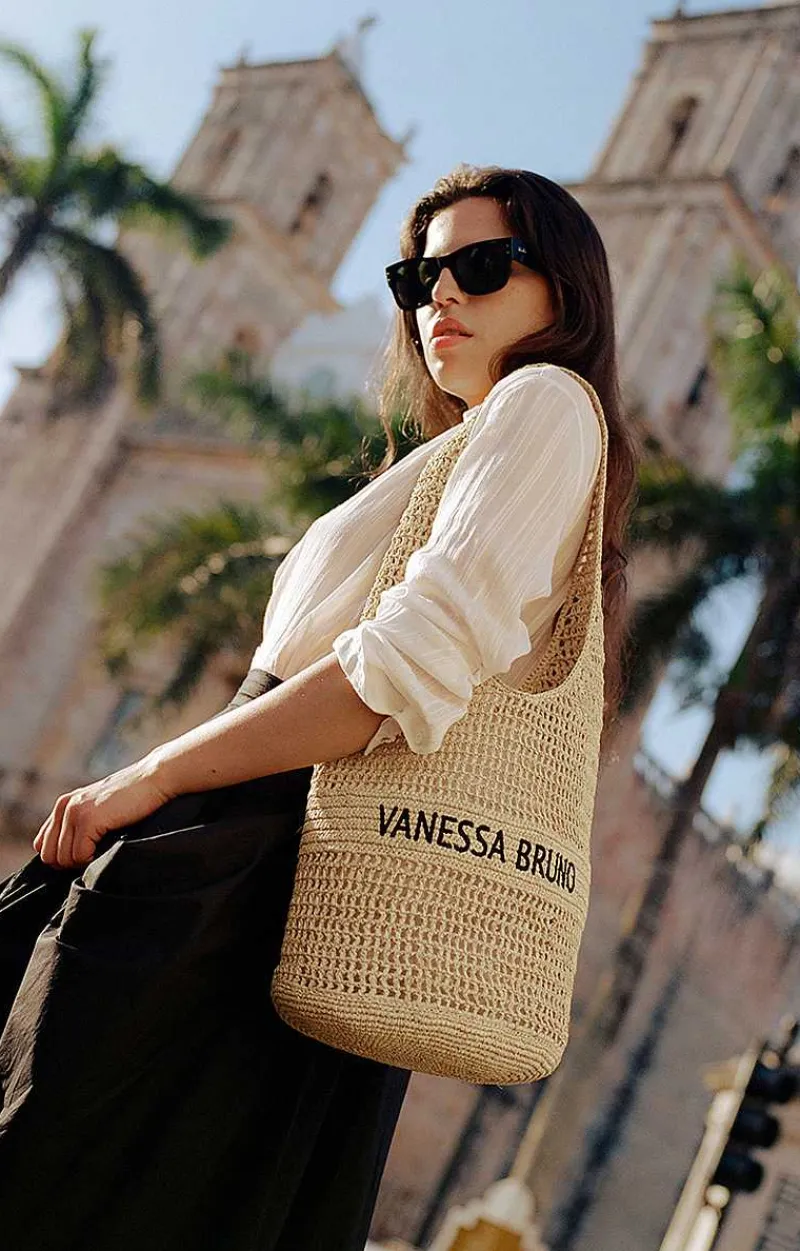Hobo Bag In Raffia>Vanessa Bruno Fashion